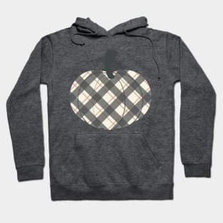 Modern Plaid Pumpkin design 4 Hoodie